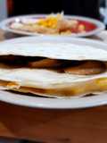 Quesadillas choclo champiñón