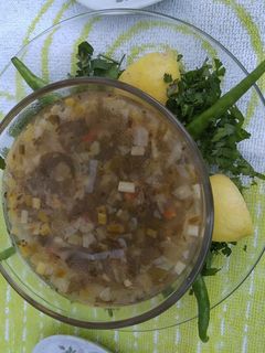 લેમન કોરીયન્ડર સુપ (Lemon Coriander Soup Recipe In Gujarati) રેસીપી મુખ્ય ફોટો