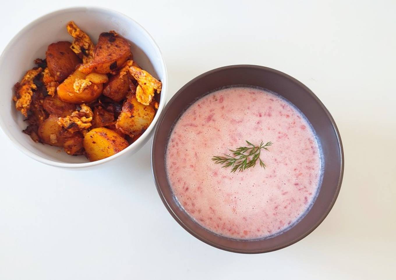 Tomato & Yogurt Chilled Summer Soup