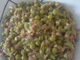 Guisantes con jamón