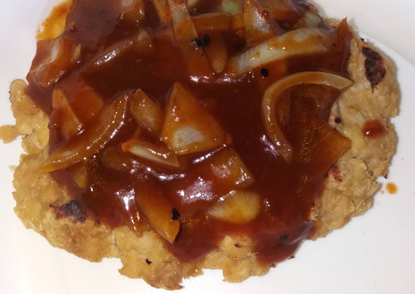 Steak tempe no ribed