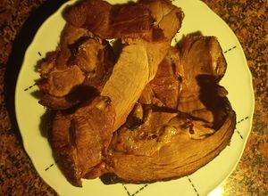 Foto principal de Jamón asado crujiente en airfryer