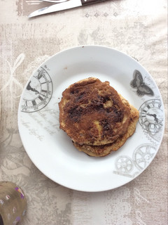 Una foto de Tortitas de avena rellenas