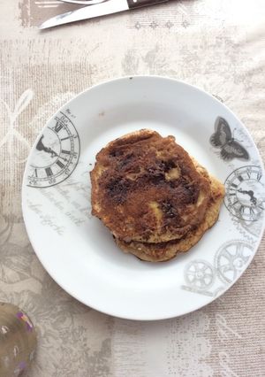 Una foto de Tortitas de avena rellenas