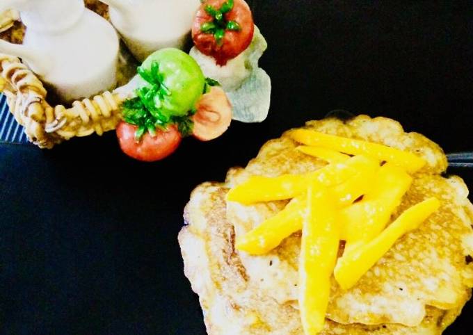 Recipe of Perfect Mango pan cake