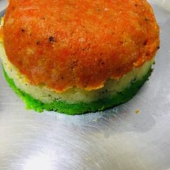 A picture of Tiranga suji cake.