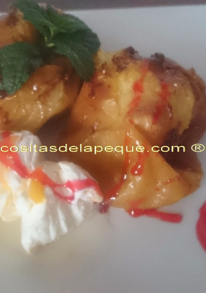 Una foto de Manzanas asadas en freidora sin aceite de Jocca