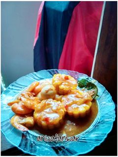 Foto resep Udang Saus Padang
