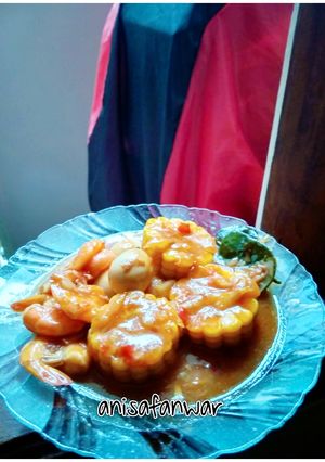 Foto resep Udang Saus Padang