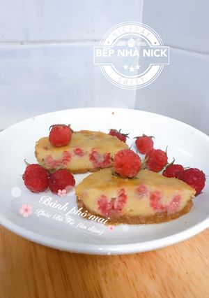 Hình của món Bánh Phô Mai Phúc Bồ Tử.