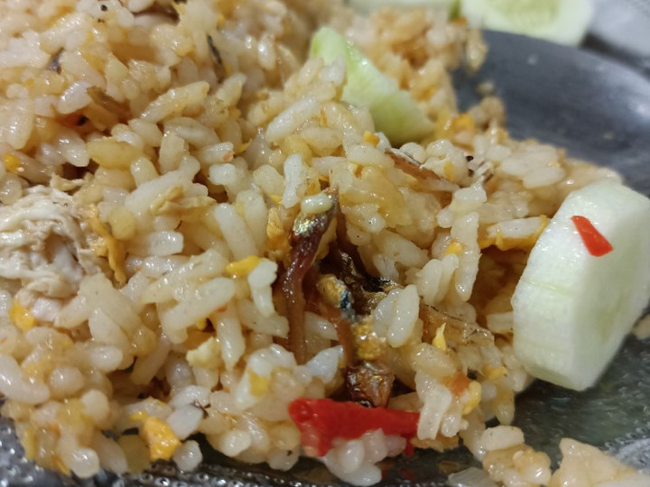 Cara Gampang Membuat Nasi Goreng Sambal Terasi Ikan Teri Asin, Bikin Ngiler