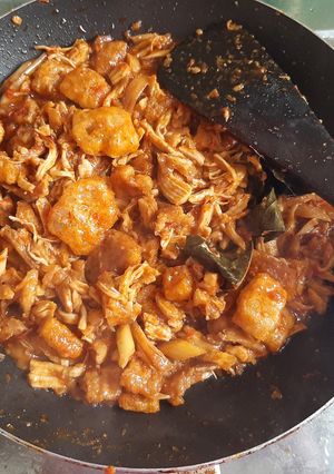 Foto resep Ayam suwir kerecek