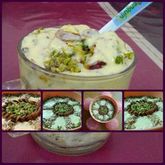 A picture of Creamy Mango Fruit Salad.