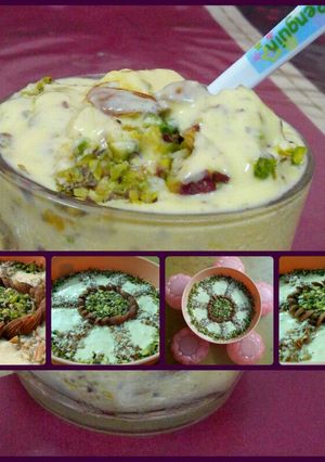 A picture of Creamy Mango Fruit Salad.