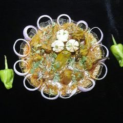 A picture of Bhavnagari Mirchi ka Jalwa.
