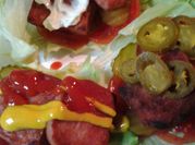 A picture of dill pickle ketchup