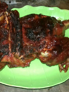 Foto resep Ayam panggang separo😅😅😅