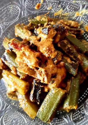 A picture of Bhindi masala.
