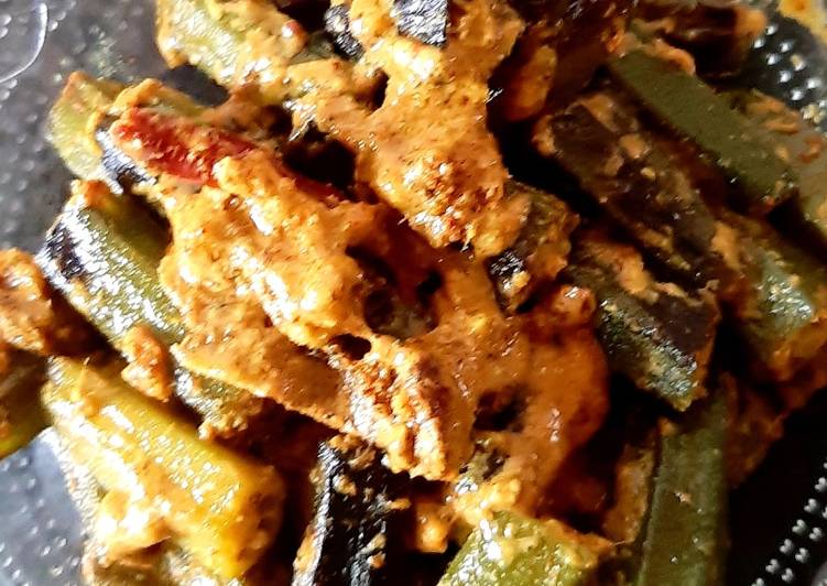 Recipe of Super Quick Homemade Bhindi masala