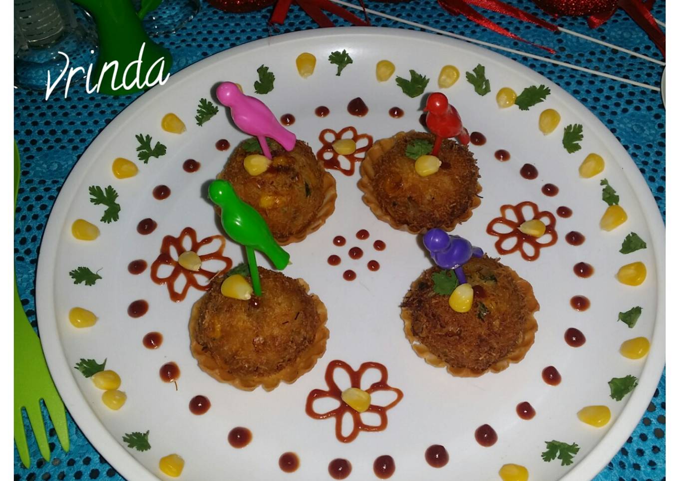 Paneer Corn Croquettes