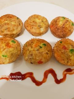 Egg muffins ainihin hoton girkin