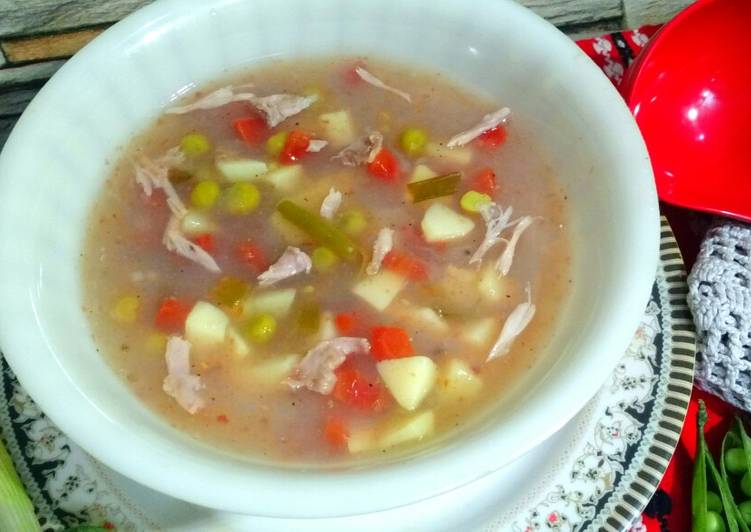 Simple Way to Prepare Ultimate Healthy Vegetable soup