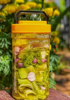 Hình của món Dưa Cải Muối Chua.