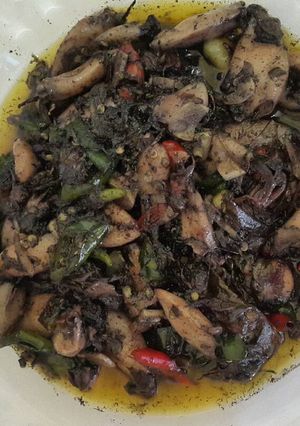 Foto resep Tumis cumi asin pedas