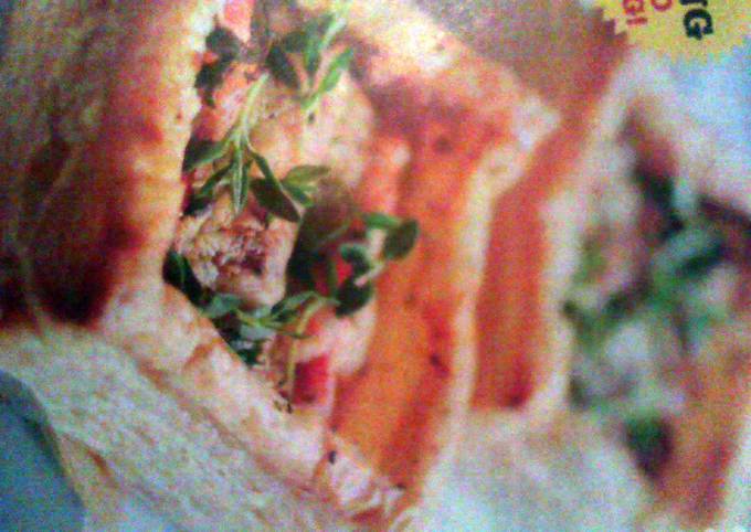 Apple and cheese tartlets. Recipe