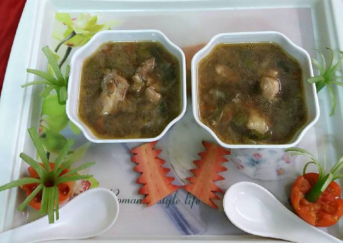 Steps to Prepare Perfect Cold busting chicken soup
