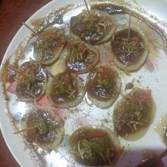 A picture of Aloo chaat-.