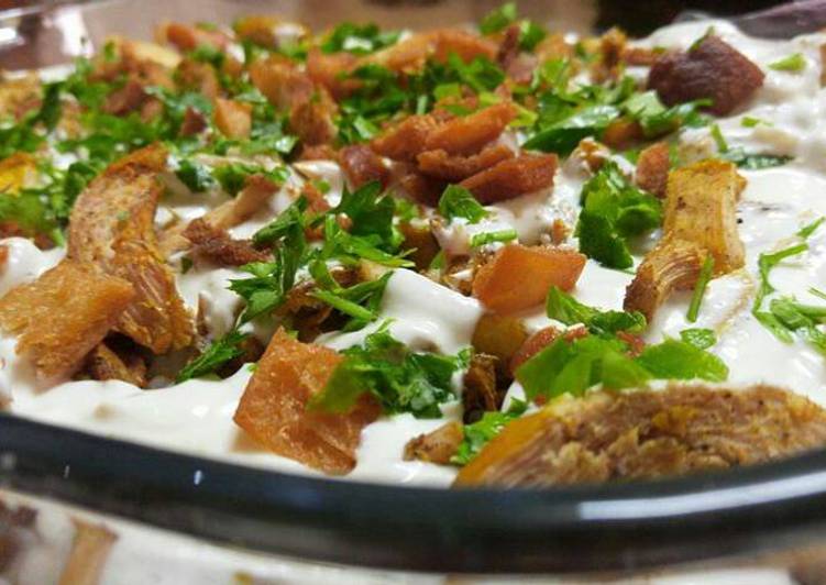 فتة الدجاج