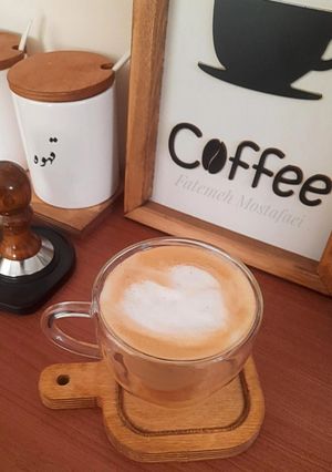 عکسی از دستور لاته با فرنچ پرس ☕