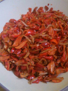 Foto resep Tumis Kulit Melinjo campur Teri