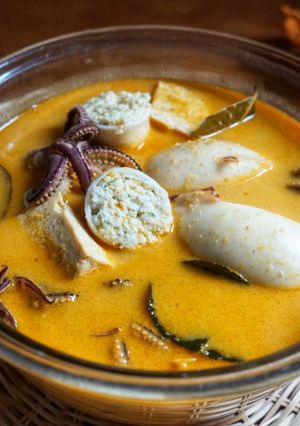 Foto resep Gulai Cumi Isi Tahu