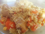 Pollo con arroz de fin de mes