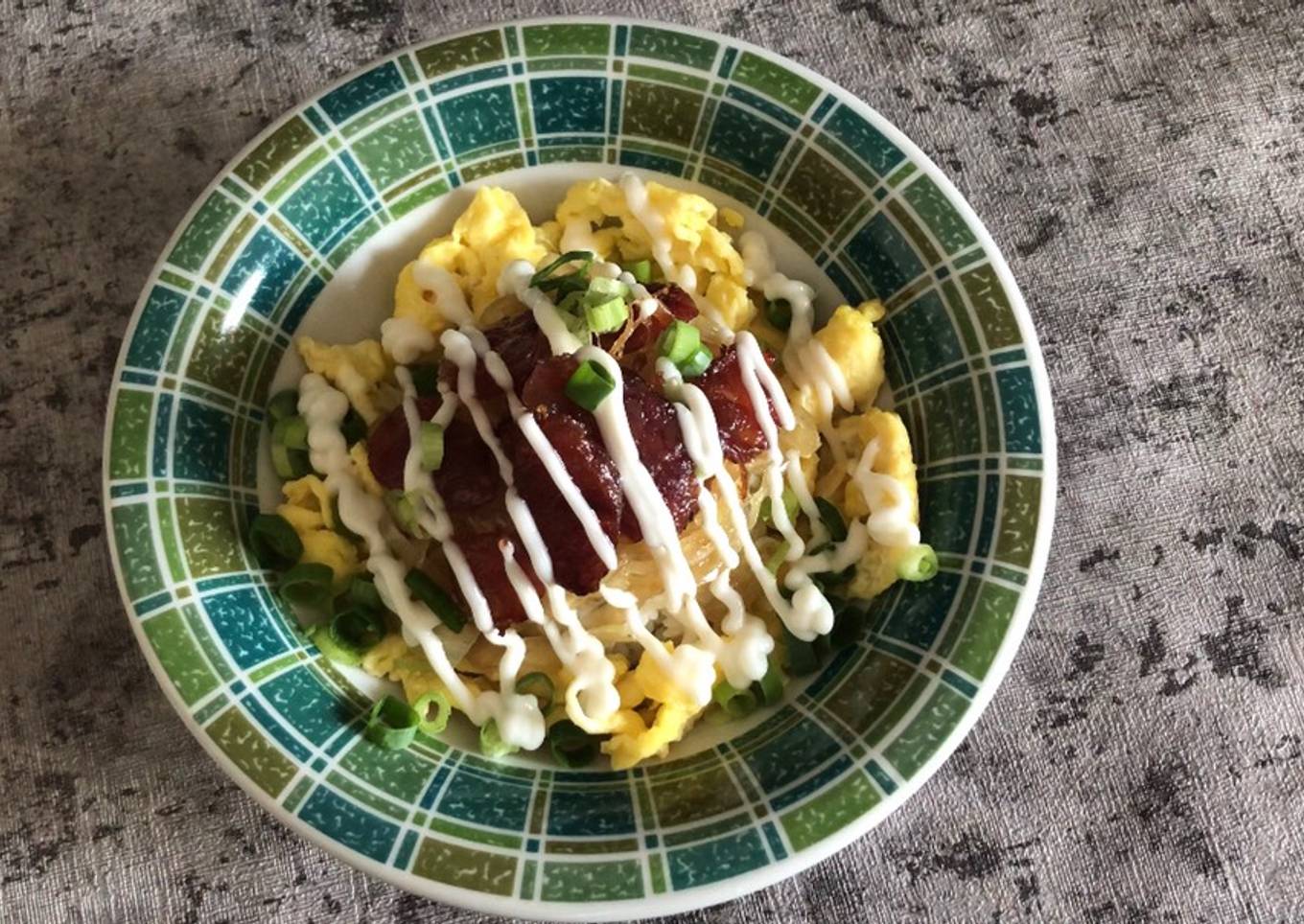 Resep Egg Sausage Mayo Rice yang Lezat Sekali
