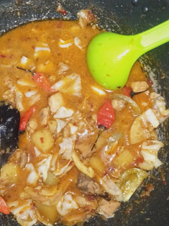 Foto resep Tongseng ayam kuah santan, Enakk