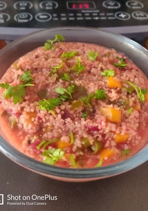 वेजिटेबल दलिया (vegetable dalia recipe in Hindi) रेसिपी मुख्य फोटो