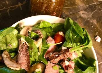 Easy Cooking Recipe Steak Salad Delicious
