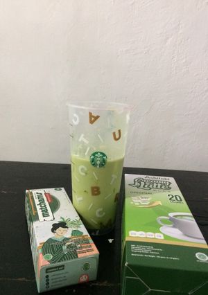 Foto resep Matcha latte affordable 🍵