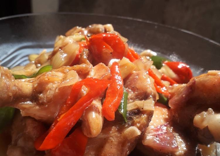 Resep Ayam Saos Tiram Lezat