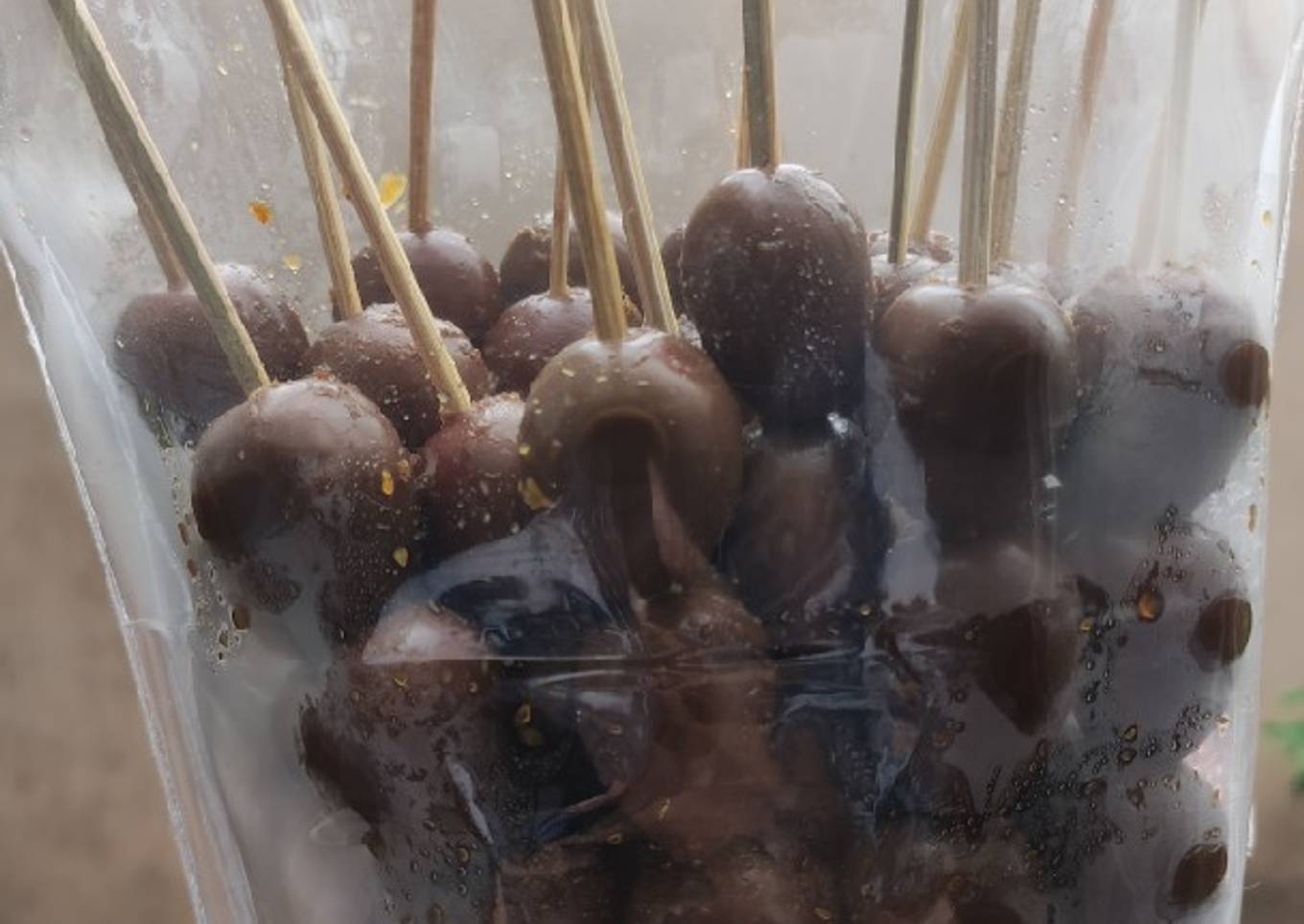 Sate Telur Puyuh Angkringan (Baceman Telur Puyuh)