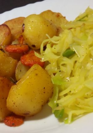 A picture of Simple sauteed cabbage #authormarathon.