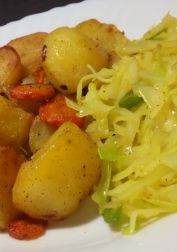 A picture of Simple sauteed cabbage #authormarathon.