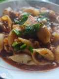 Guiso de carne, papas, zanahoria y fideos Caracol! 🇦🇷❤️