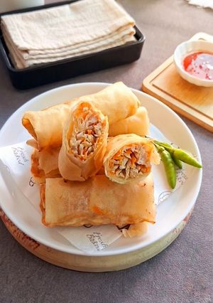 Foto resep Lumpia Ayam Sayur