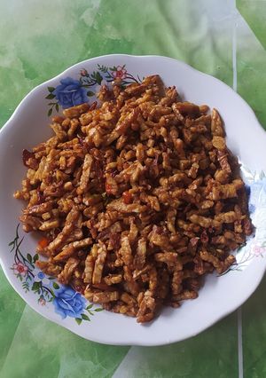 Foto resep Orek Tempe kering pedas manis