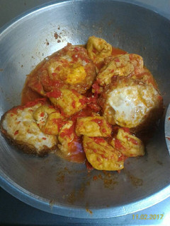 Foto resep Telur tahu balado