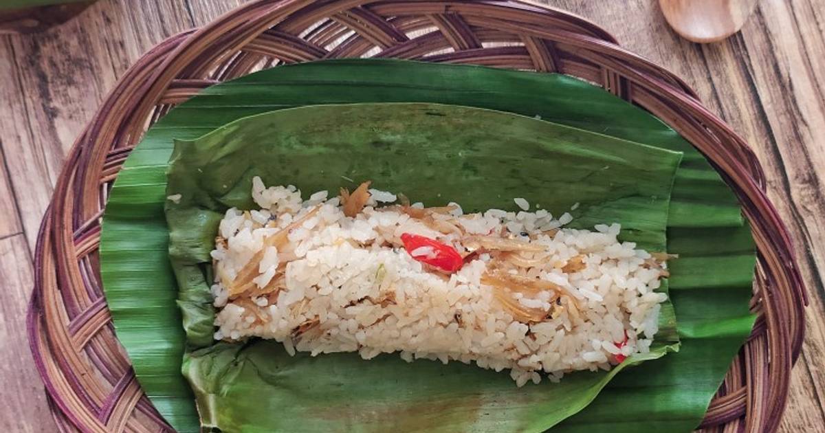 Resep Nasi Bakar Teri Oleh Aziza Rahmi Cookpad